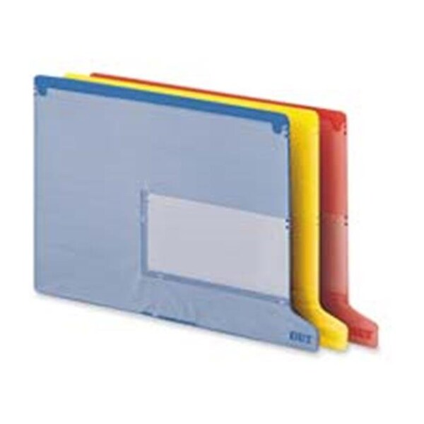 Smead Smead Manufacturing Company SMD61956 Tab Out Guide- 2 Pocket- 13-.25in.x9in.- Yellow SMD61956 - main